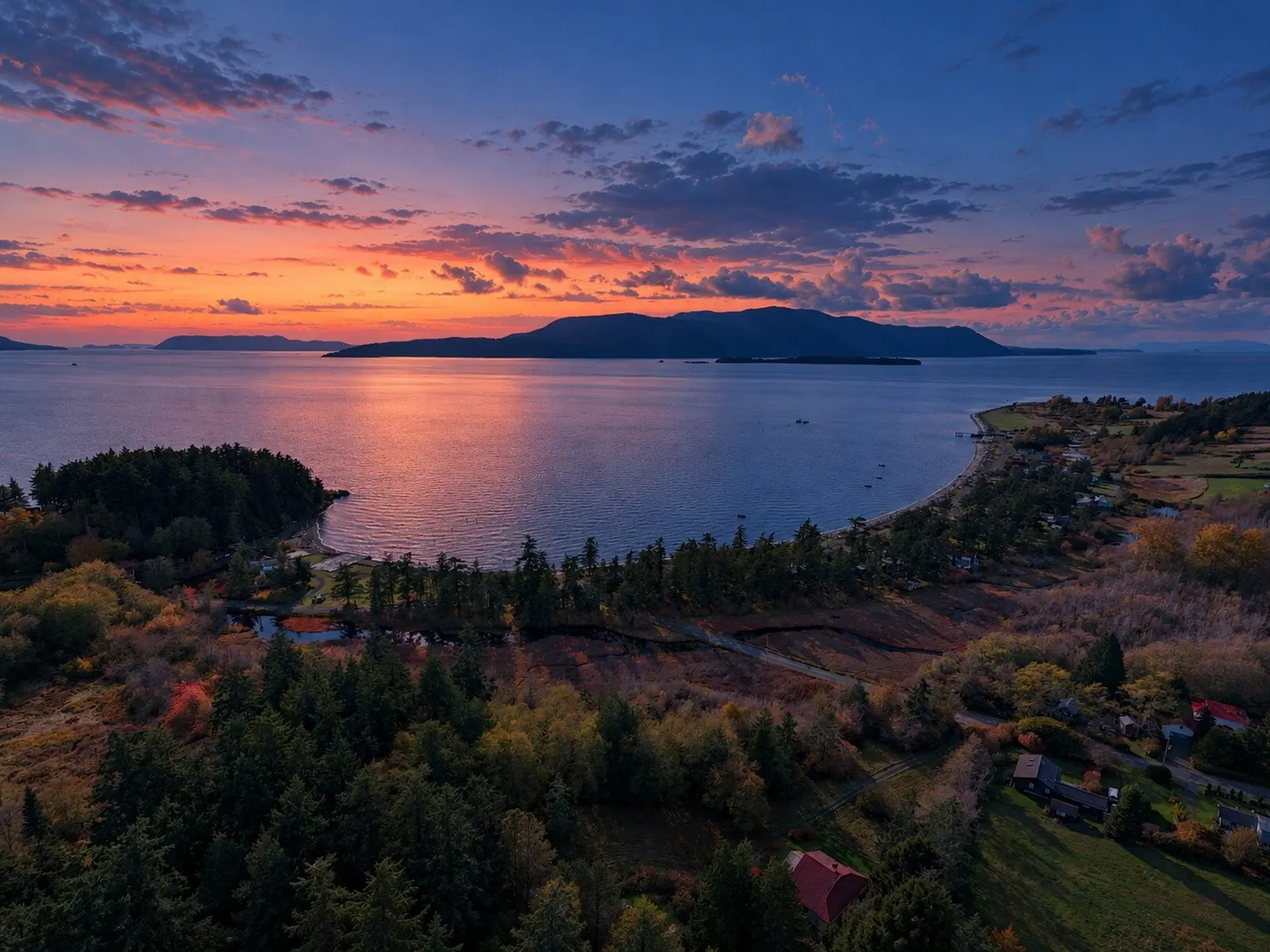 Land, Lummi Island